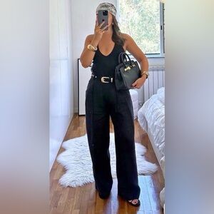 Zara Straight Leg Pants - Black L